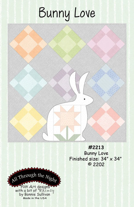 Bunny Love Flannel Kit 36x36