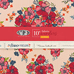 The Flower Fields 10" Squares