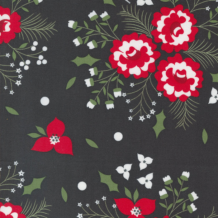 Starberry Charcoal Floral