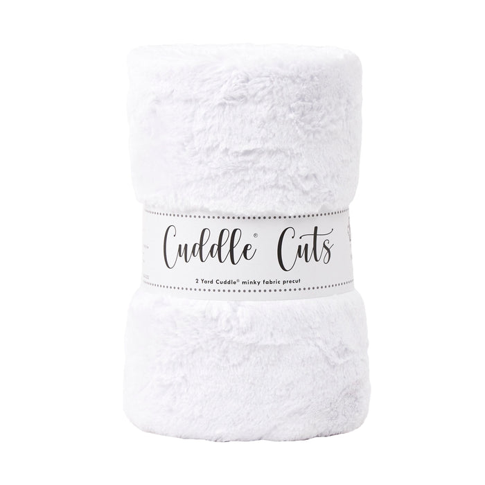 2 Yard Luxe Cuddle® Cut Hide Snow