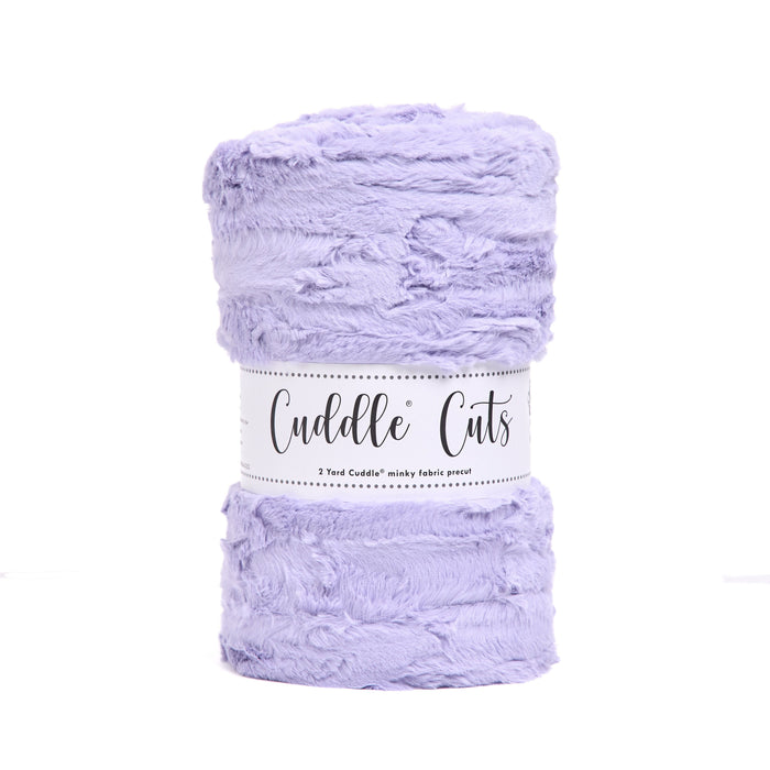 2 Yard Luxe Cuddle® Cut Galaxy Willow Lavender