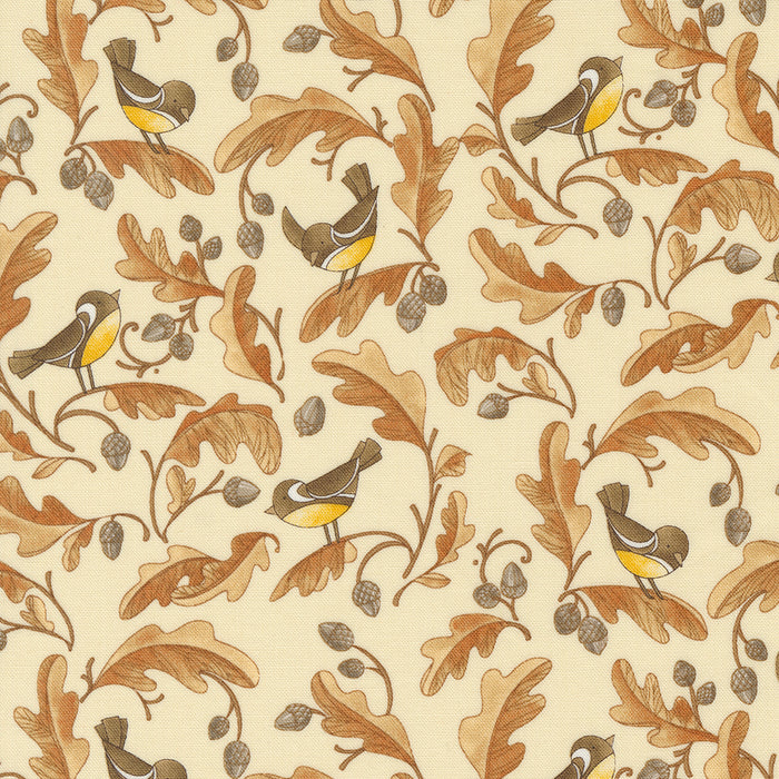 Forest Frolic Cream Birds