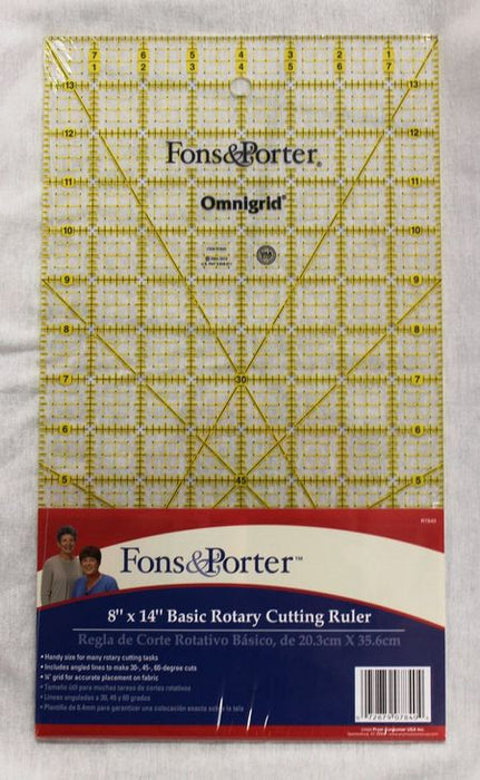 Fons & Porter 8" X 14" Ruler