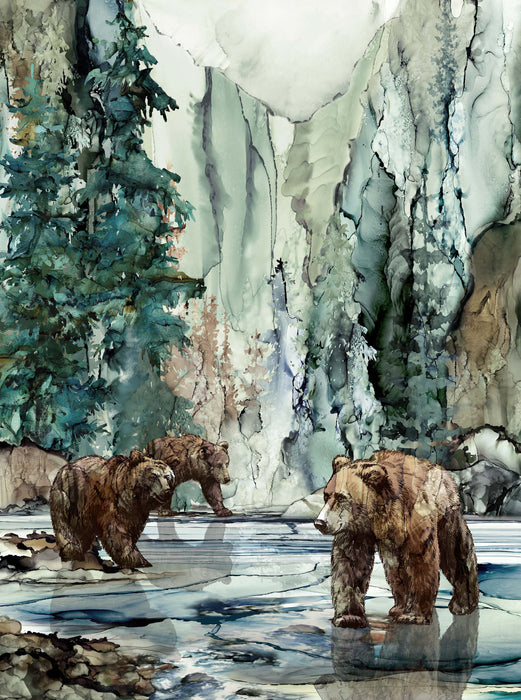 Northern Peaks Bear Panel