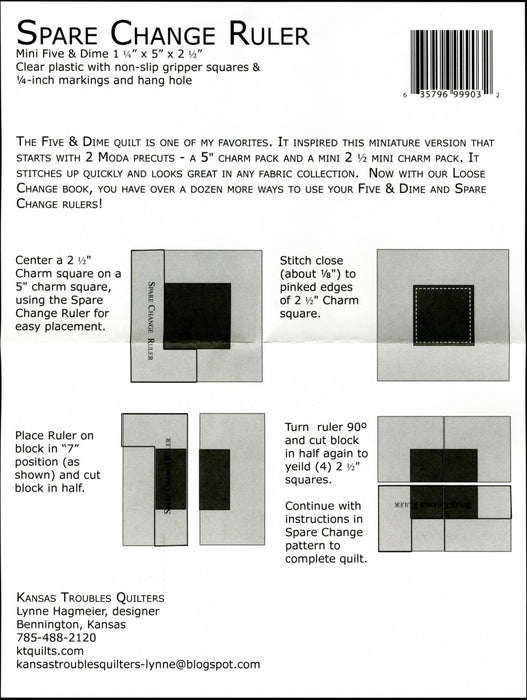 Change Ruller Spare Change Ruler — Iva's & Company Studio
