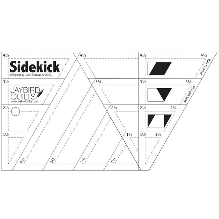 Sidekick Ruler JBQ 202 Jaybird Quilts#1