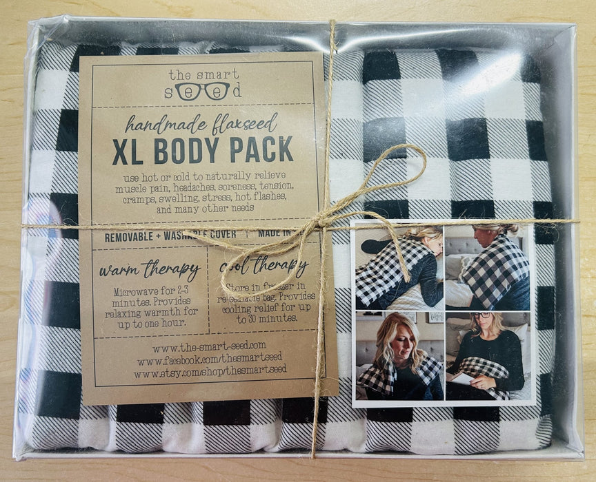 Handmade Flaxseed XL Body Pack — Iva's & Company Studio