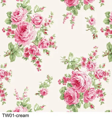 Barefoot Roses Cabbage Rose Cream — Iva's & Company Studio