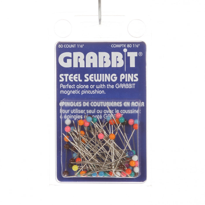 Steel Pin for Grabbits Size 28 - 1 1/2in 80ct