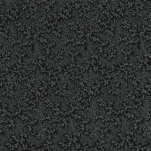 WIDE DELICATE VINES BLACK