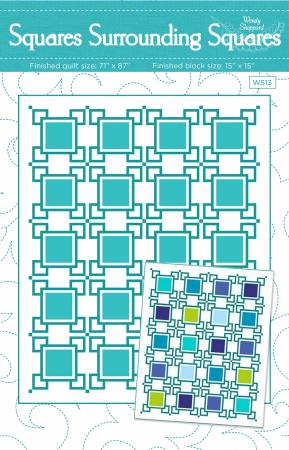 Squares Surrounding Squares Pattern