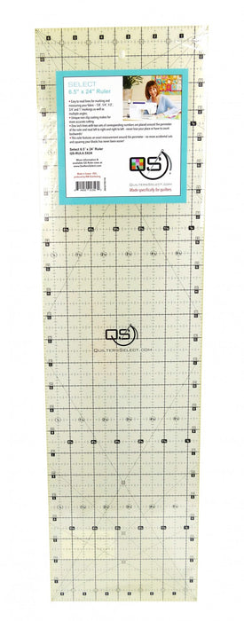 QS Non-Slip Ruler 6-1/2in x 24in