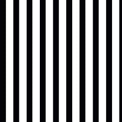 Black Medium Stripe