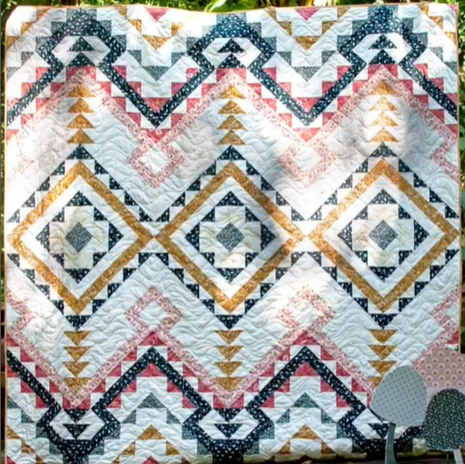 Conservatory Quilt Kit - Featuring Willow Collection by Sharon Holland