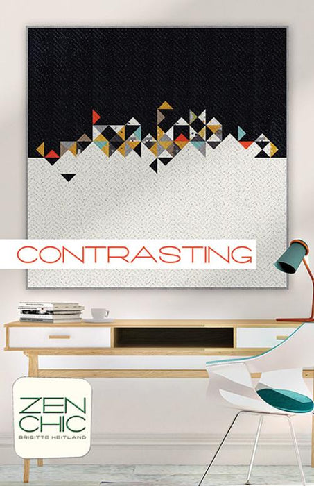 Contrasting Quilt Kit 57"x57"