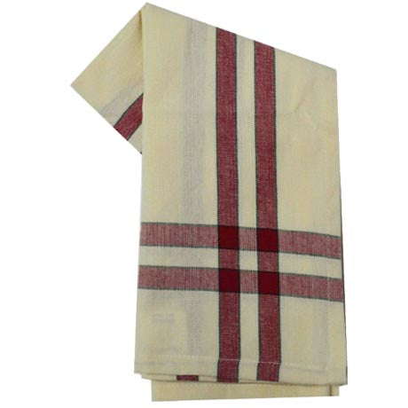 Vintage Double Striped Tea Towel 20x28