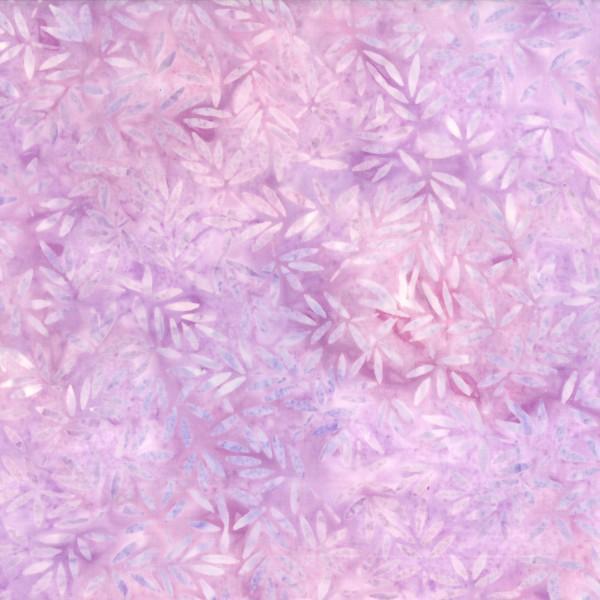 Lilac Bamboo Leaves Batik