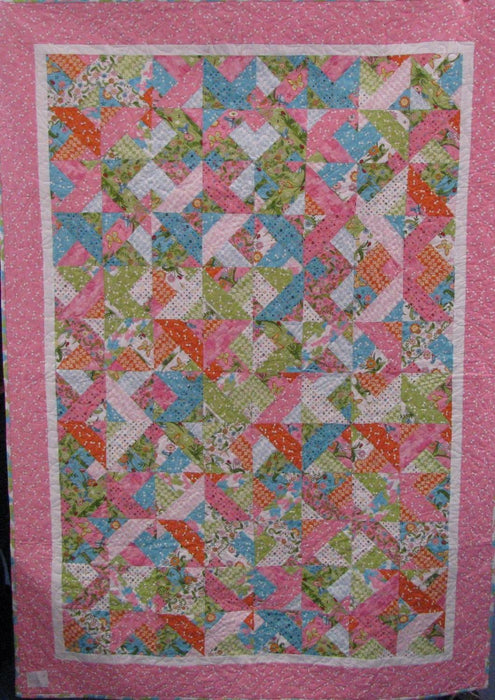 Pink Dragonfly Quilt