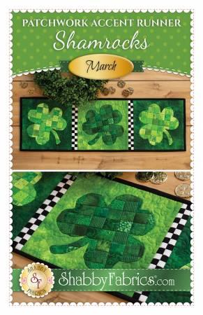 Patchwork Accent Run Shamrocks