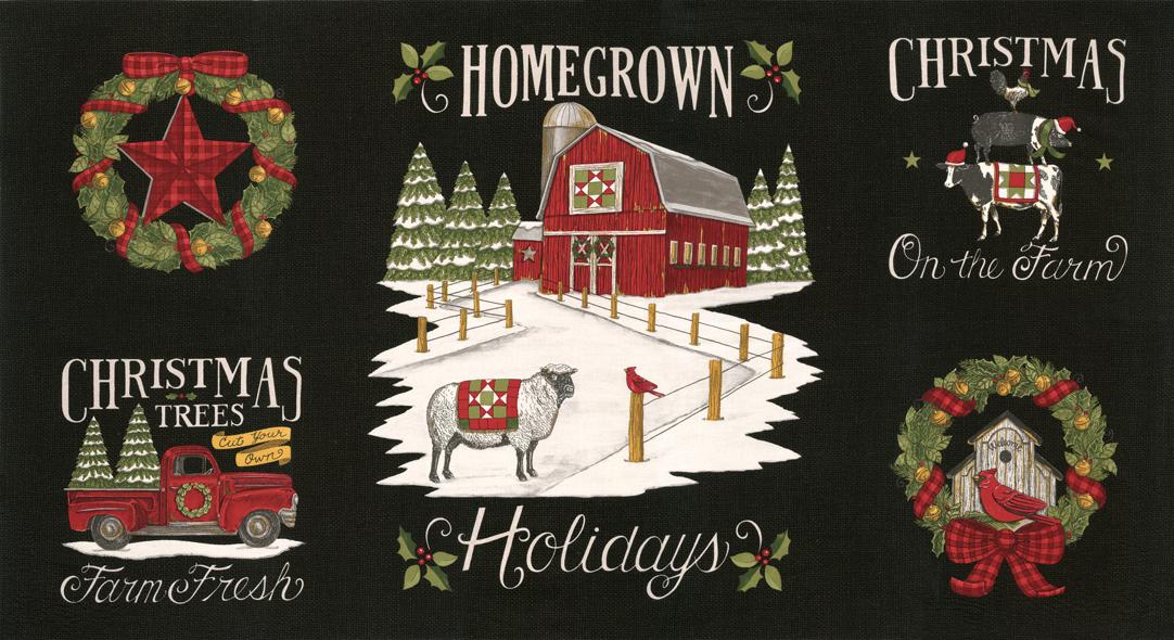 Homegrown Holidays Farm Black