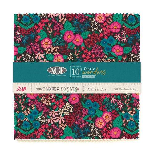 THE FLOWER SOCIETY 10" SQUARES