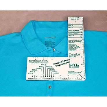 EMBROIDERY PLACEMENT RULER
