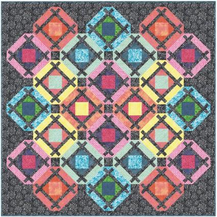 Color Therapy Batik Quilt Kit — Iva's & Company Studio