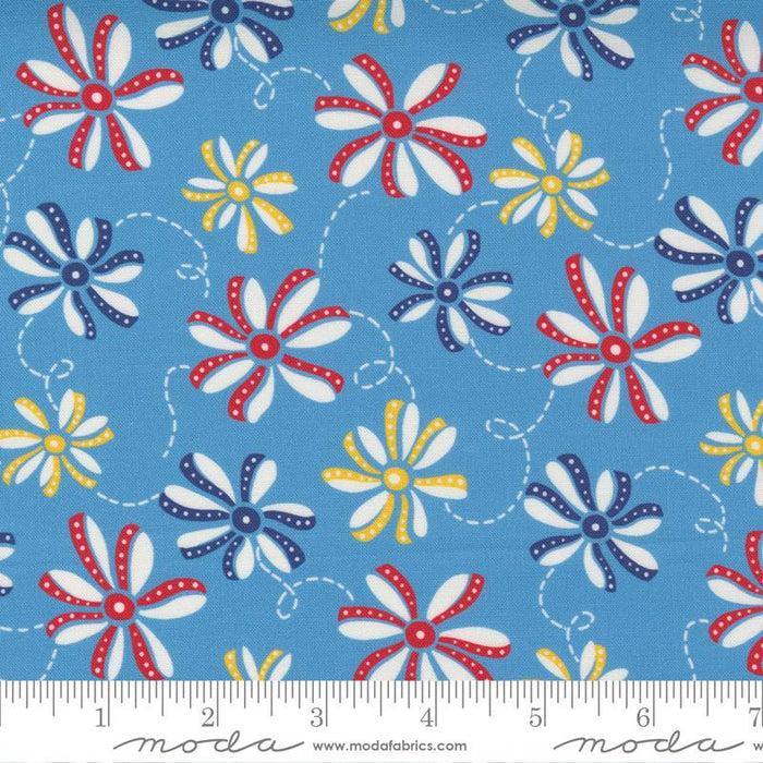 Story Time Ribbon Daisy Blue