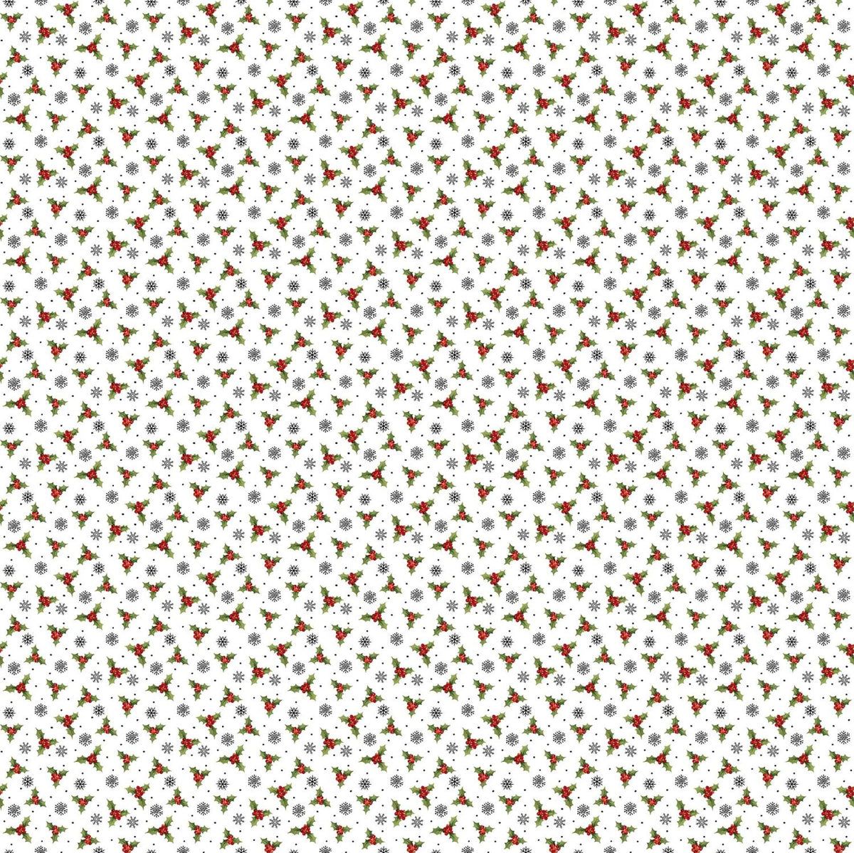 SANTA'S TREE FARM WHITE MULTI — Iva's & Company Studio
