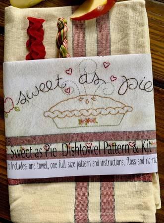 Sweet as Pie-Bareroots Dishtowel Kit