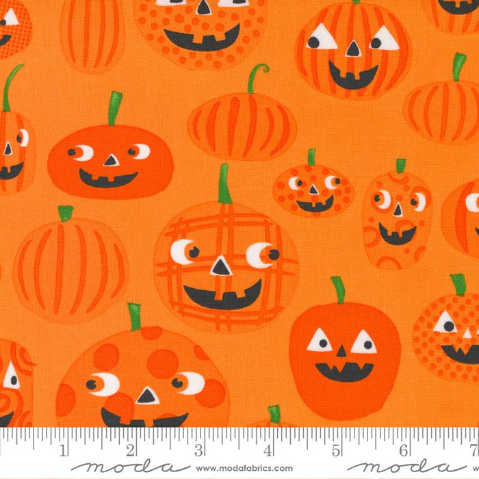 Too Cute To Spook Orange Pumpkin