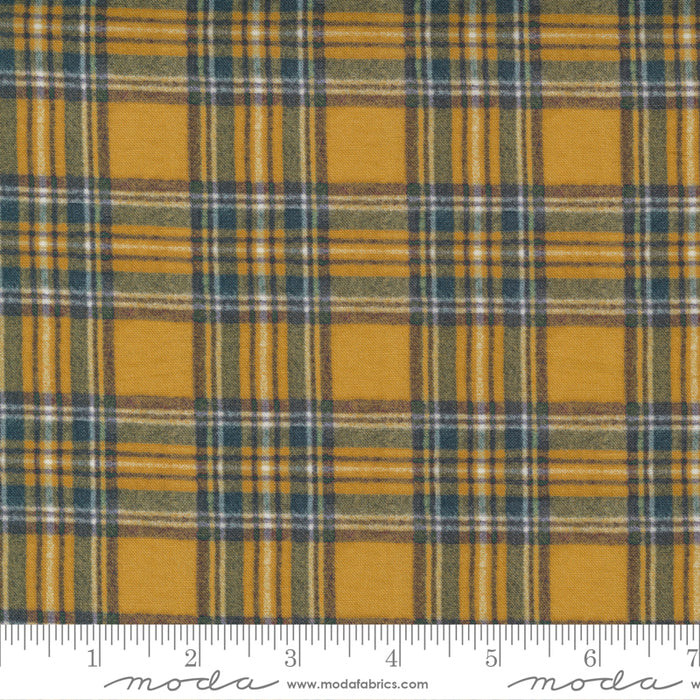 Outdoorsy Goldenrod Plaid