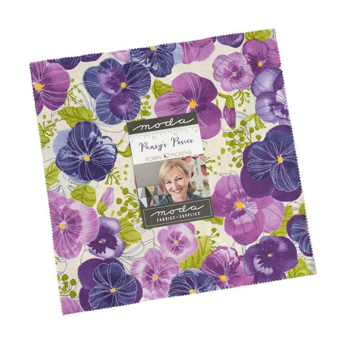Pansys Posies Layer Cake